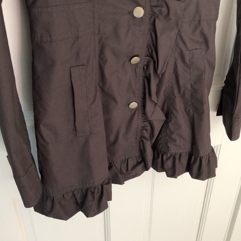Long button up coat - Picture 3 of 7